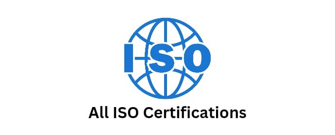 All ISO Cerfifications